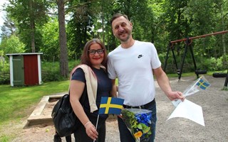 Razvan välkomnades som svensk på nationaldagen