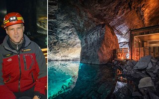 Underjordisk bastuupplevelse