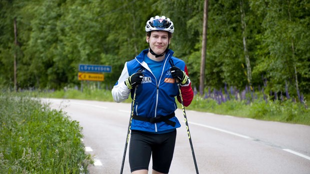 16-årige superlöftet jagar skiddrömmen 16-årige superlöftet jagar skiddrömmen