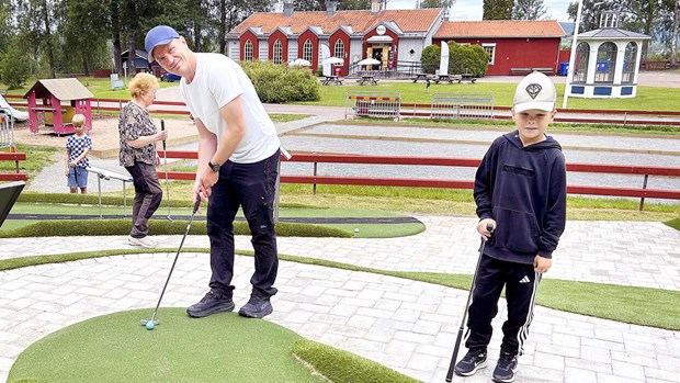 Ny golfbana uppskattas i Mellsta