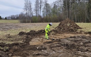Utgrävning på historisk gårdstomt i Bengtsbo
