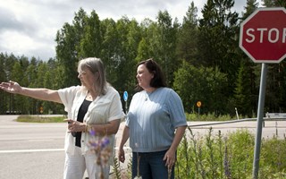 Larmar om farlig korsning