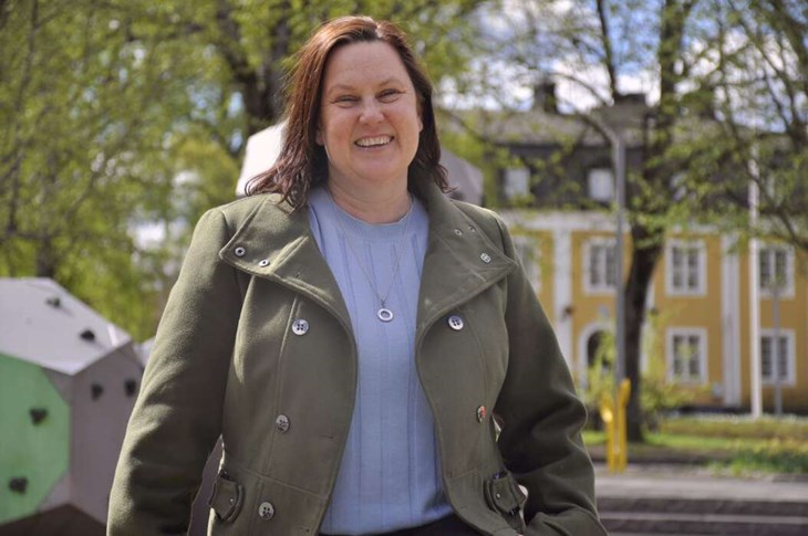 "Jag tror väldigt mycket på samverkan mellan omsorg, skola och föreningsliv", säger Pernilla Eklund (C). Foto: Lisa Björklund
