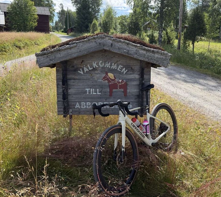 Turen går genom, bland annat, Abborberg. Foto: Privat