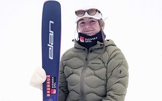 Victor och Tova är med i freeskilandslaget