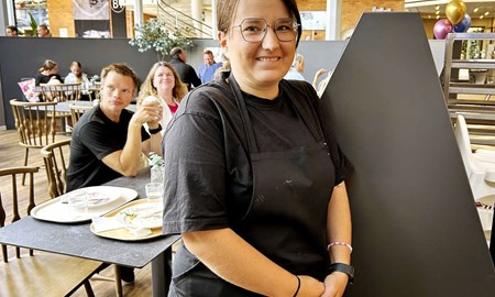 Restaurangen öppnar efter branden