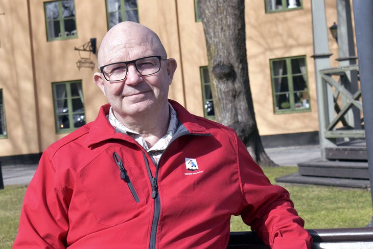 Förrförra mandatperioden styrde Socialdemokraterna med Centerpartiet. Efter förra valet fick de båda partierna sällskap av Kristdemokraterna i majoriteten. Mats Nilsson drömmer om att S ska få egen majoritet i kommunfullmäktige. "Då kan vi genomföra all politik som vi vill göra", säger han. Foto: Pär Sönnert