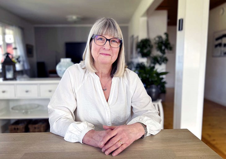 Efter att ha varit mycket engagerad i föreningslivet kände Karin Örjes att hon ville fortsätta att ta ansvar. Nu är hon sedan många år aktiv inom Centerpartiet i Borlänge. Foto: Karin Diffner