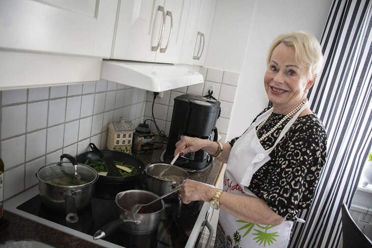 Eva tipsade tidningen i lönndom om den långa vänskapen. Foto: Christian Larsen