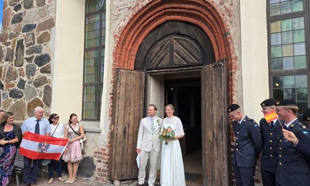 Max och Moa sa ja i Torsång