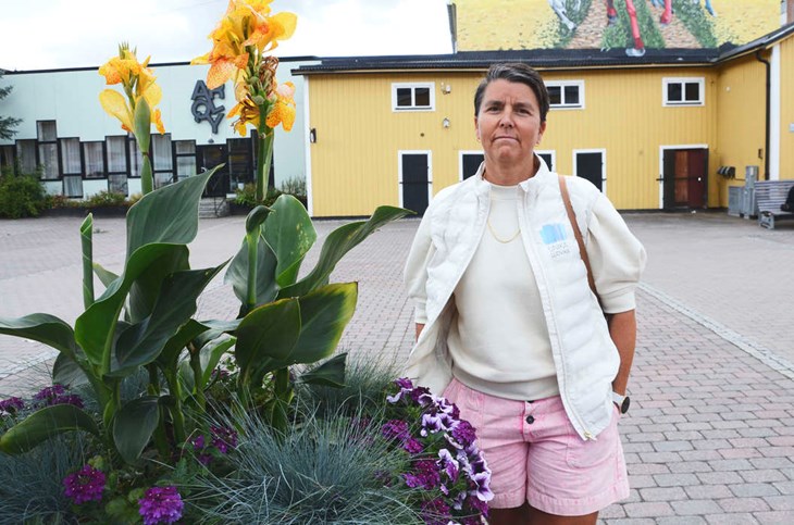 Veronica Lindgren, centrumutvecklare Unika Ludvika. Foto: Maria Karlsson