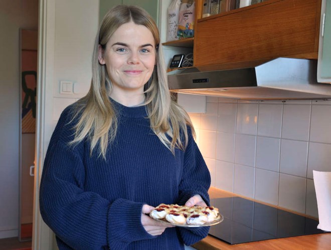 Efter jobbet i London – nu vill Sara öppna bageri i Avesta