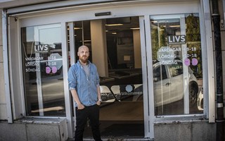 Här öppnar Marcus dygnetruntbutik