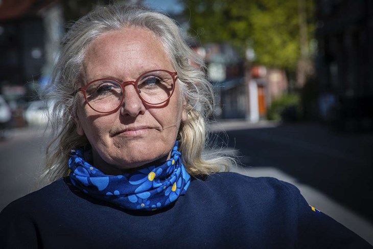 Marit Andersson (SD) ser Långshyttan som en intressant ort för valunderlag. Foto: Christian Larsen