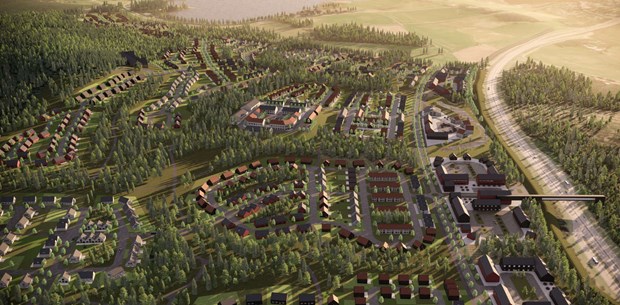 Ett steg närmare nya stadsdelen