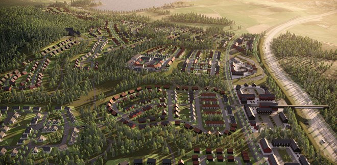 Ett steg närmare nya stadsdelen