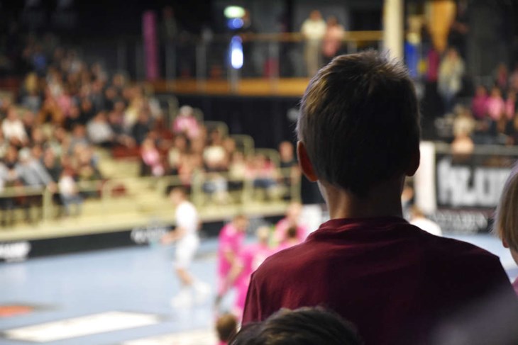 IBF Falun har det kämpigt ekonomiskt och kommer nu att arbeta enligt en handlingsplan för att hantera tunga minussiffror. Foto: Sonny Jonasson/Arkiv