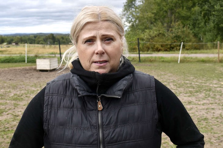 "Odinns Islandshästklubb har ett stort upptagningsområde. Vi har medlemmar från Västmanland, Enköping och Malung så de har en bit att åka ända hit till Borlänge med hästarna på tävlingar", säger Ulrika Rydberg Andrén. Foto: Pär Sönnert 