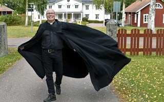 Prostgården förvandlas till Hogwarts för en dag