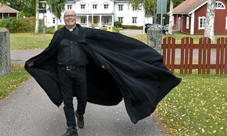 Prostgården förvandlas till Hogwarts för en dag