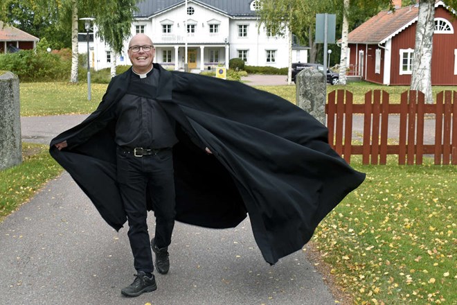 Prostgården förvandlas till Hogwarts för en dag