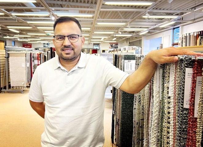Ezat tar över anrik butik