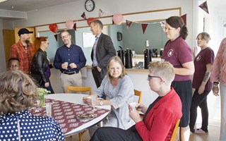 Fontänhusets nya lokaler har invigts
