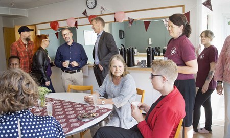 Fontänhusets nya lokaler har invigts