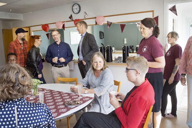 Fontänhusets nya lokaler har invigts