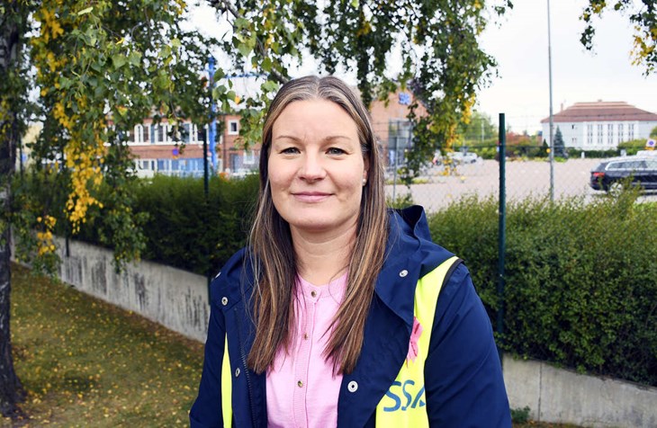 Eva Elfving, plats- och produktionschef SSAB Borlänge. Foto: Karin Diffner