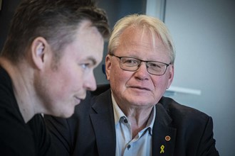 Hultqvist (S) på Hedemoraturné – praktiserade på mataffären