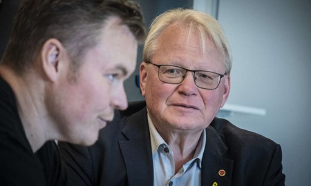 Hultqvist (S) på Hedemoraturné – praktiserade på mataffären