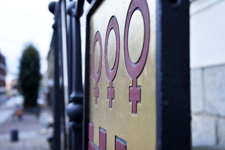 "Något som sticker ut positivt med valet är Faluns ungdomar. Intresset de visat och nivån på många av frågorna de ställt imponerar verkligen", säger Anders Lindh. Foto: Sonny Jonasson