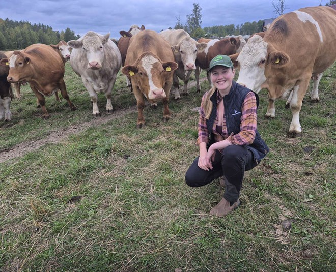 Lantbrukaren om rekordtidig skörd