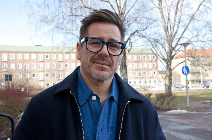 "Vi går framåt i alla valdistrikten", säger Moderaternas Johannes Kotschy. Foto: Lisa Björklund