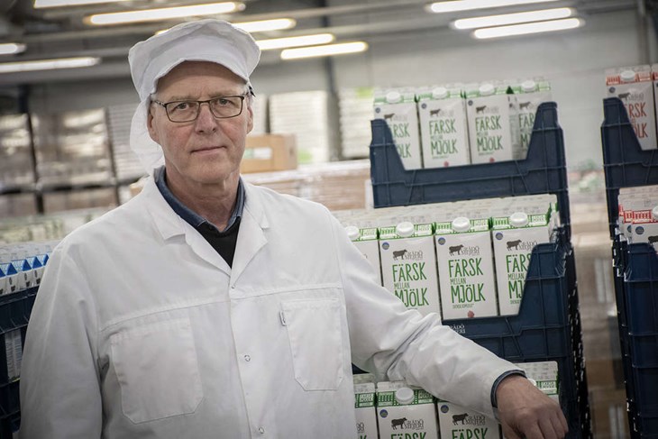 Mejerichefen Staffan Eklöv hyllar personalen. "Utan dem skulle det inte fungera alls", säger han. Foto: Christian Larsen