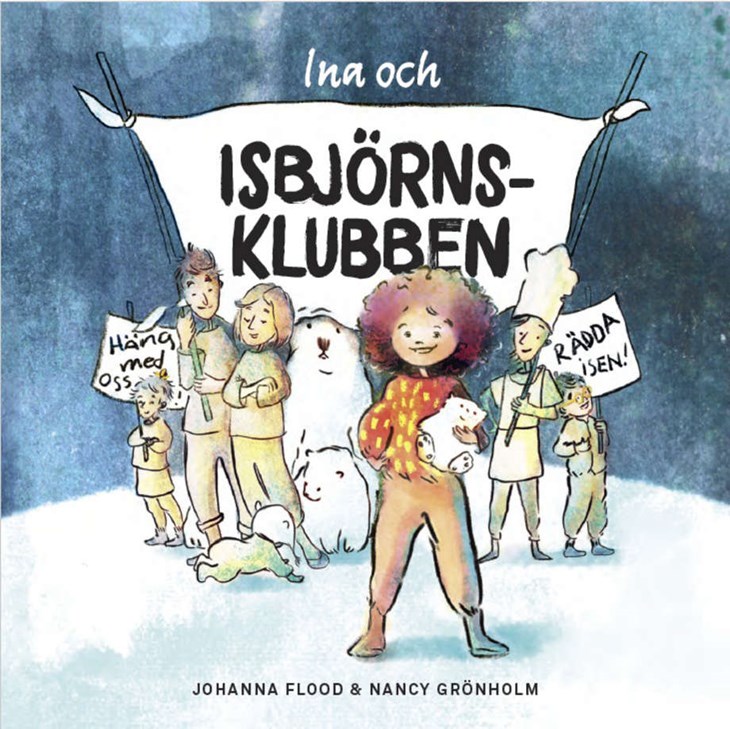 Föreningar kan använda materialet från Isbjörnsklubben kostnadsfritt och föreningar kan även sälja boken för att samla in pengar till sin verksamhet. Ilustration: Nancy Grönholm