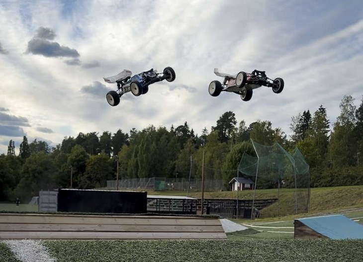 Klubbens hemmabana är vid Dalavallen i centrala Falun. Här finns skarpa kurvor, hopp och trixiga partier. Foto: Malin Westling