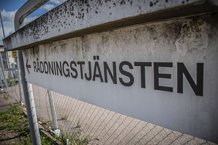 Lokalerna som räddningstjänsten i dag har är för stora för verksamheten. Foto: Christian Larsen