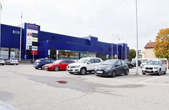 Hotellplaner vid Plusparkeringen