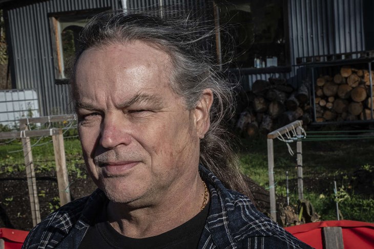 Bosse Thorsell oroas över att bostadspriset kan komma att sjunka. "Jag hade tänkt att sälja inom en tioårsperiod", säger han. Foto: Christian Larsen