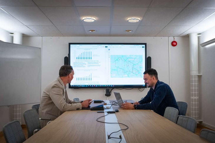 Nätutvecklingsplanen har tagits fram med hjälp av underlag från en stor mängd aktörer i Ludvika och Smedjebacken. FOTO: Johan Lindgren