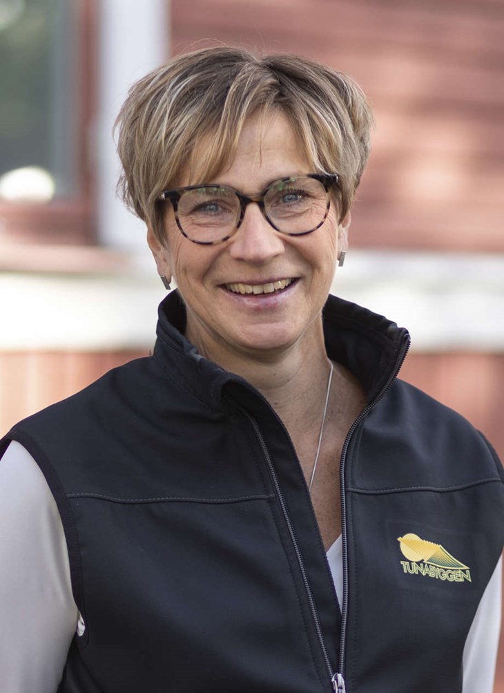 Maria Bergfält, vd på Tunabyggen. Pressbild