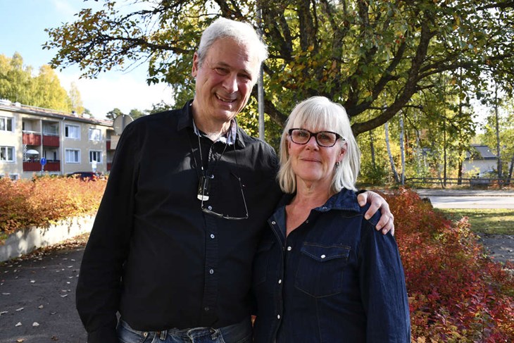 "Det är helt otroligt hur snabbt vi vuxit ur lokalerna, på bara ett år", säger Johan och Ulrika Wetter som driver Hjälpmedelsbutiken i Falun.