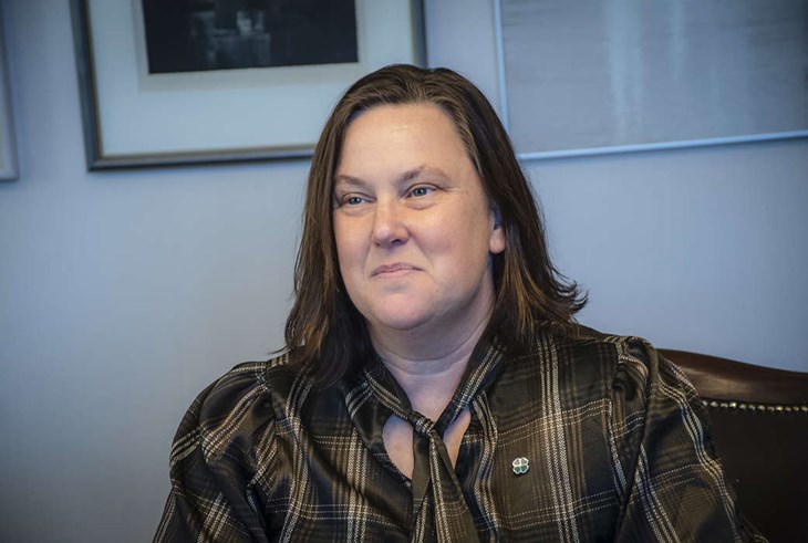 Pernilla Eklund har varit aktiv inom politiken sedan 2014. Foto: Christian Larsen