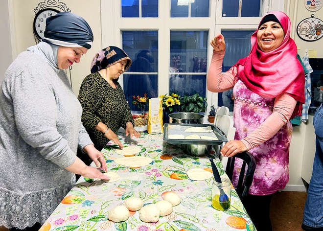 Brödbak med minnen och känslor