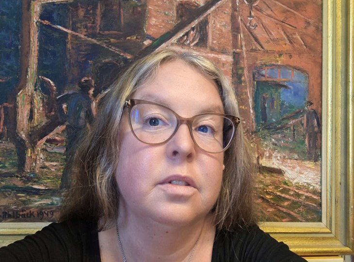 Anna Johnsson, kultursamordnare i Smedjebackens kommun. Foto: Smedjebackens kommun