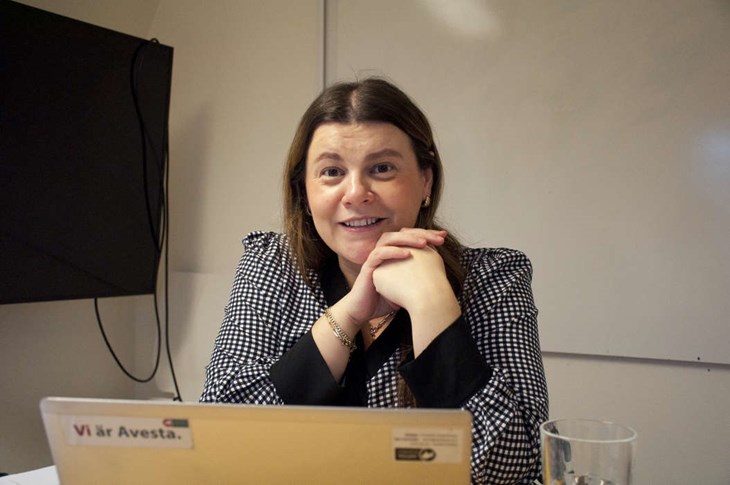 "För oss känns det jättebra, vi har haft bra samarbete med alla partier i den här koalitionen tidigare", säger Blerta Krenzi (S). Foto: Lisa Björklund