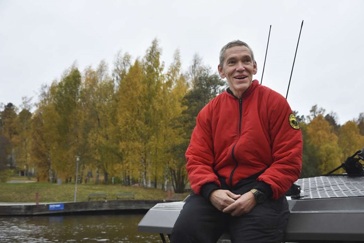 Johan Rönnby, professor i marinarkeologi. Foto: Sonny Jonasson